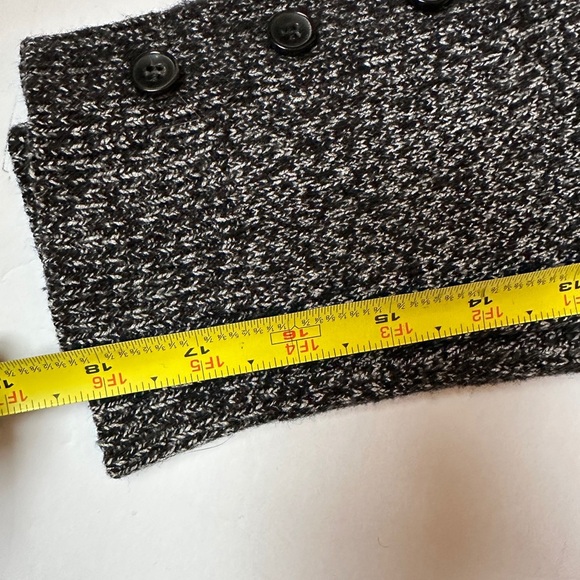 Massimo Dutti Gray Cardigan Sweater Women’s Sz Medium V-Neck Relaxed Fit Button - Picture 6 of 11